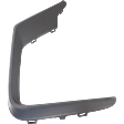 Front, Driver and Passenger Side, Outer Bumper Trims, Gray