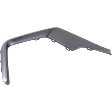Front, Driver and Passenger Side, Outer Bumper Trims, Gray