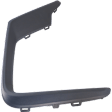 Front, Driver and Passenger Side, Outer Bumper Trims, Gray
