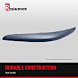 Front, Driver and Passenger Side, Outer Bumper Trims, Gray