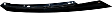 2017-2021 Honda Civic - Grille Trim, Driver and Passenger Side, Painted Black, CAPA CERTIFIED