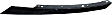 2017-2021 Honda Civic - Grille Trim, Driver and Passenger Side, Painted Black, CAPA CERTIFIED