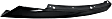 2017-2021 Honda Civic - Grille Trim, Driver and Passenger Side, Painted Black, CAPA CERTIFIED