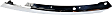 Driver and Passenger Side Grille Assemblies, Chrome, Grille Extension