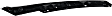Driver and Passenger Side Grille Assemblies, Chrome, Grille Extension