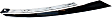 Driver and Passenger Side Grille Assemblies, Chrome, Grille Extension, CAPA CERTIFIED
