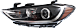 2017 Hyundai Elantra - Driver and Passenger Side Halogen Headlight, With bulb(s), Korea or USA Built Vehicle, OE Replacement