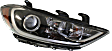 2017 Hyundai Elantra - Driver and Passenger Side Halogen Headlight, With bulb(s), Korea or USA Built Vehicle, OE Replacement