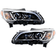 2015 Hyundai Sonata - Driver and Passenger Side Halogen Headlight, With bulb(s),  For Models Without Tech and Ultimate Package, Canada Built Vehicle, OE Replacement, Sedan