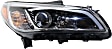 2015 Hyundai Sonata - Driver and Passenger Side Halogen Headlight, With bulb(s),  For Models Without Tech and Ultimate Package, Canada Built Vehicle, OE Replacement, Sedan