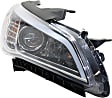 2015 Hyundai Sonata - Driver and Passenger Side Halogen Headlight, With bulb(s),  For Models Without Tech and Ultimate Package, Canada Built Vehicle, OE Replacement, Sedan
