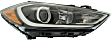 2018 Hyundai Elantra - Driver and Passenger Side Halogen Headlight, With bulb(s), For Korea Built Models, OE Replacement, CAPA Certified