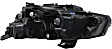 Driver and Passenger Side LED Headlights, with Bulbs, Coupe/Hatchback/Sedan