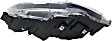 Driver and Passenger Side LED Headlights, with Bulbs, Coupe/Hatchback/Sedan