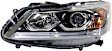 2017 Honda Accord - Driver and Passenger Side Halogen Headlight, With bulb(s), OE Replacement, Sedan