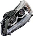2017 Honda Accord - Driver and Passenger Side Halogen Headlight, With bulb(s), OE Replacement, Sedan