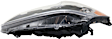 2017 Honda Accord - Driver and Passenger Side Halogen Headlight, With bulb(s), OE Replacement, Sedan
