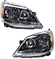 2007 Honda Odyssey - Driver and Passenger Side Halogen Headlight, Without bulb(s), OE Replacement, CAPA Certified