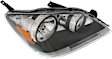 2007 Honda Odyssey - Driver and Passenger Side Halogen Headlight, Without bulb(s), OE Replacement, CAPA Certified