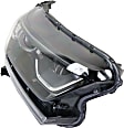 Driver and Passenger Side Headlights, with Bulbs, Halogen, North America Built Vehicle