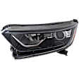 Driver and Passenger Side Headlights, with Bulbs, Halogen, North America Built Vehicle, CAPA CERTIFIED