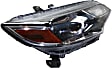 Driver and Passenger Side Halogen Headlight, With bulb(s), OE Replacement