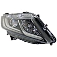 Driver and Passenger Side Headlights, with Bulbs, Halogen, For Models with Daytime Running Light, CAPA CERTIFIED