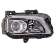 Driver and Passenger Side Halogen Headlight, With bulb(s), OE Replacement