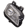Driver and Passenger Side Halogen Headlight, With bulb(s), OE Replacement