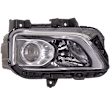 Driver and Passenger Side Halogen Headlight, With bulb(s), OE Replacement, CAPA Certified