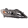 Driver and Passenger Side Headlights, with Bulbs, Halogen, Coupe, EX/EX-L/Sport Models