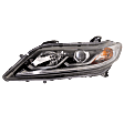 Driver and Passenger Side Headlights, with Bulbs, Halogen, Coupe, EX/EX-L/Sport Models