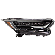 Driver and Passenger Side Headlights, with Bulbs, LED, North America Built Vehicle, CAPA Certified