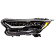 Driver and Passenger Side Headlights, with Bulbs, LED, North America Built Vehicle, CAPA Certified