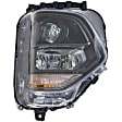Driver and Passenger Side Halogen Headlight, With bulb(s), OE Replacement