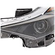 2021 Hyundai Elantra - Driver and Passenger Side Halogen Headlight, With bulb(s), Korea Built Vehicle, OE Replacement