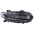 Driver and Passenger Side LED Headlight, With bulb(s), OE Replacement, CAPA Certified