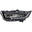 Driver and Passenger Side LED Headlight, With bulb(s), OE Replacement