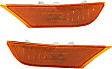 Front, Driver and Passenger Side Side Marker With bulb(s) CAPA Certified