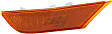 Front, Driver and Passenger Side Side Marker With bulb(s) CAPA Certified