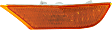 Front, Driver and Passenger Side Side Marker With bulb(s) CAPA Certified
