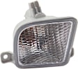 Front, Driver and Passenger Side Turn Signal Light, With bulb(s), CAPA Certified