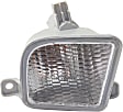 Front, Driver and Passenger Side Turn Signal Light, With bulb(s)
