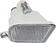 Front, Driver and Passenger Side Turn Signal Light, With bulb(s)