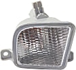 Front, Driver and Passenger Side Turn Signal Light, With bulb(s), CAPA Certified