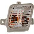 Front, Driver and Passenger Side Turn Signal Light, With bulb(s)