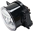Front, Driver and Passenger Side Fog Lights, With Bulb(s), LED