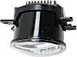 Front, Driver and Passenger Side Fog Lights, With Bulb(s), LED