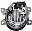 Front, Driver and Passenger Side Fog Lights, With Bulb(s), LED