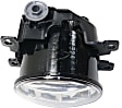 Front, Driver and Passenger Side Fog Lights, With Bulb(s), LED